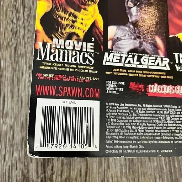 Vintage 1999 McFarlane Toys Austin Powers Dr. Evil Action Figure - Picture 5 of 6